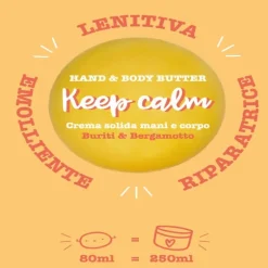 Crema solida mani e corpo KEEP CALM