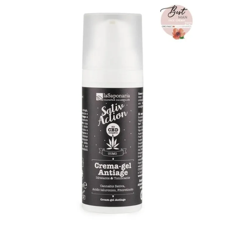 Crema-Gel viso uomo Antiage