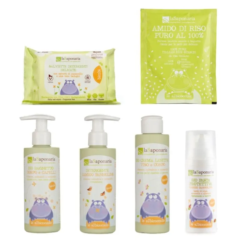 Kit Routine neonati e bimbi - regalo primo bagnetto