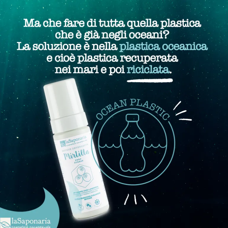 Mousse detergente Mirtilla