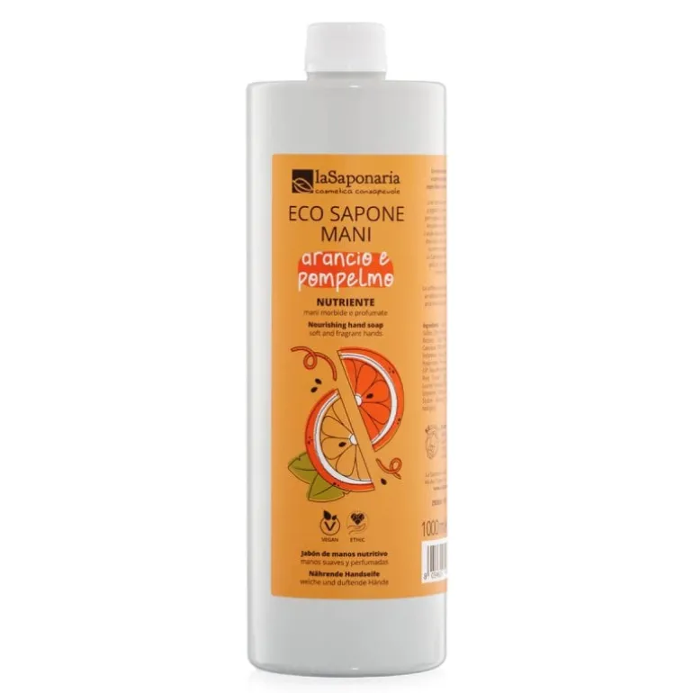 Sapone mani Arancia e Pompelmo (1L)