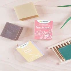 Sapone rosa e burro di karitè